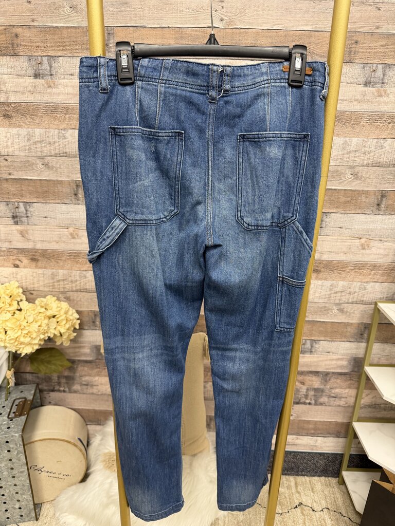 Anthropologie Blue Carpenter Style Jean