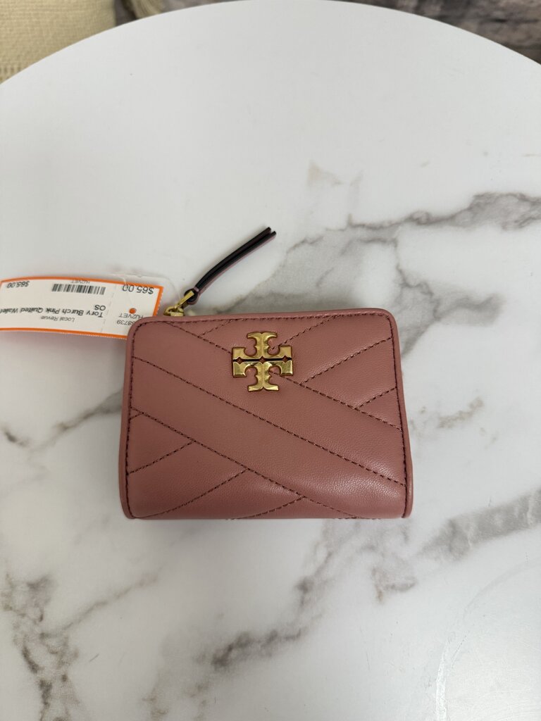 Tory Burch Pink Quilted Wallet