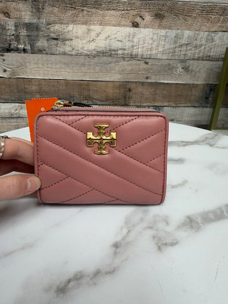 Tory Burch Pink Quilted Wallet