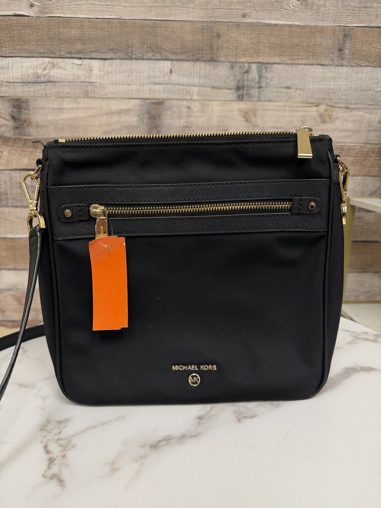 Michael Kors Black Nylon Jet Set Crossboy