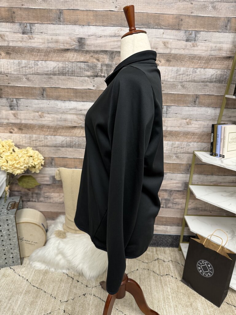 Nike Black 1/4 Zip Dri-Fit Pullover