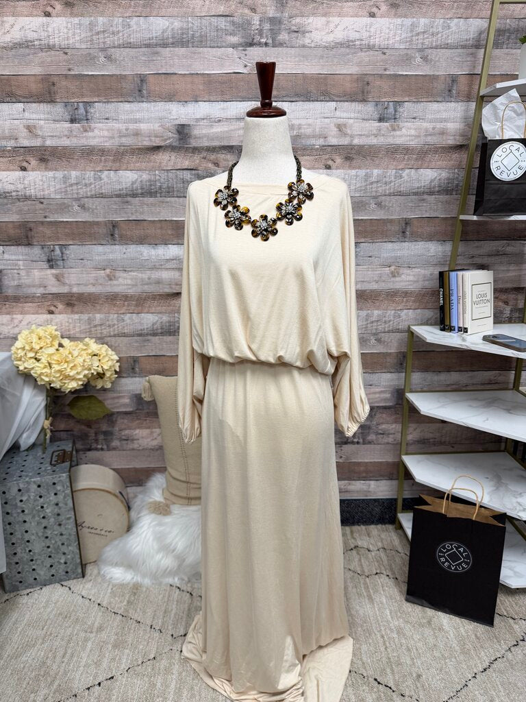 Rachel Pally Cream Jersey Knit Dress
