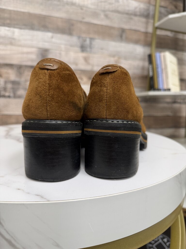 Bernardo Brown Suede Tabitha Loafers Bernardo Brown 8 women SHOES
