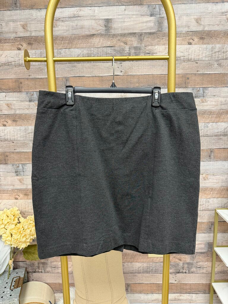 J. Jill Gray Ponte Pencil Skirt