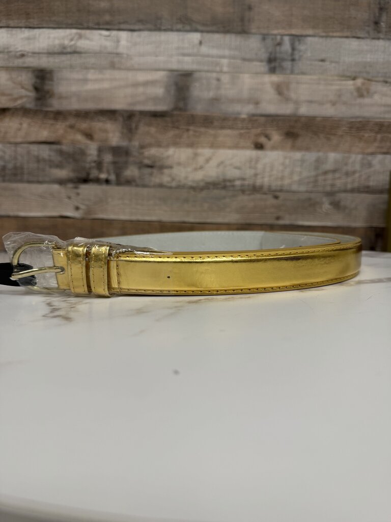 NWT Gold Metallic Belt