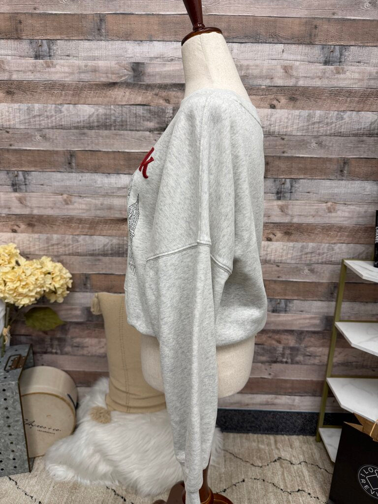 Abercrombie Gray New York Pullover Sweastshirt