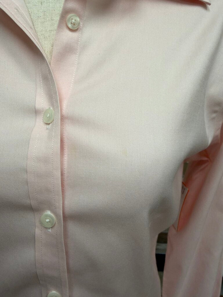Brooks Brothers Pink Long Sleeve Fitted Button Down