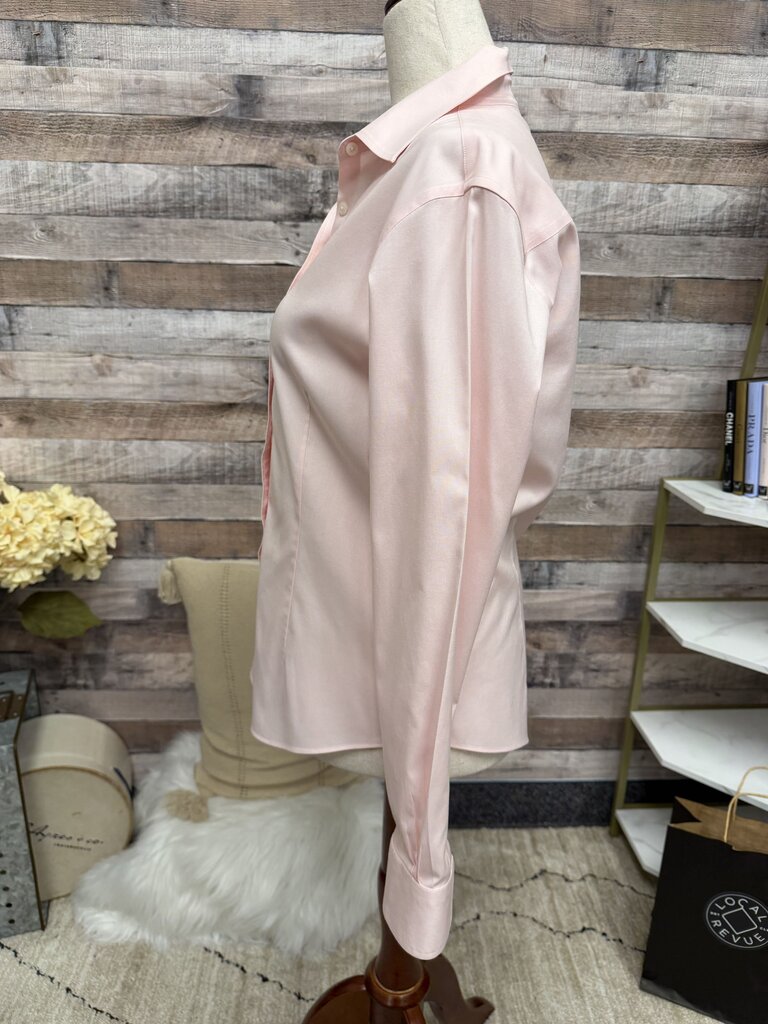 Brooks Brothers Pink Long Sleeve Fitted Button Down