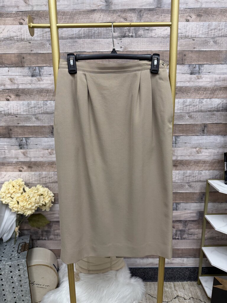 Austin Reed Tan Pencil Skirt