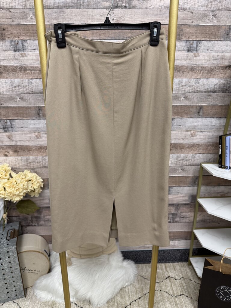 Austin Reed Tan Pencil Skirt