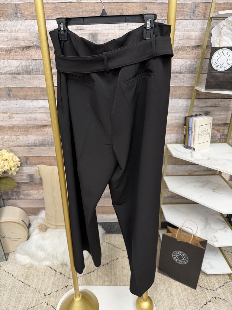 Black House White Market Black Wide Leg Dress Pant