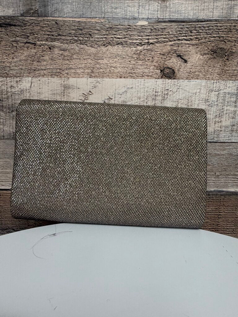 Jessica McClintock Glitter Envelope Clutch Purse Jessica McClintock Silver OS women ACCESSORIES