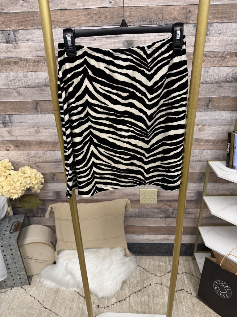 Gantos Zebra Print Mini Skirt
