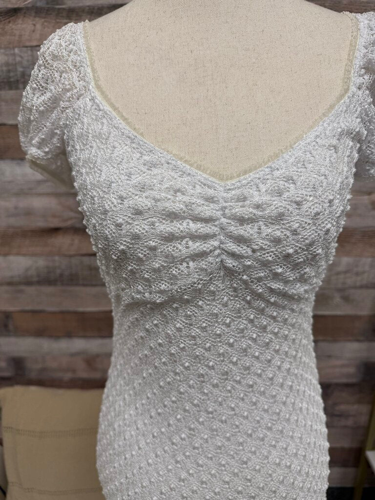 Motel Rocks White Lace Mini Dress Motel Rocks White Small women DRESSES