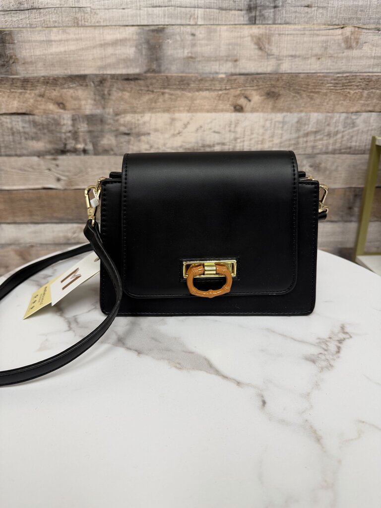 Melie Bianco NWT vegan leather black crossbody bag Melie Bianco Black OS BAGS