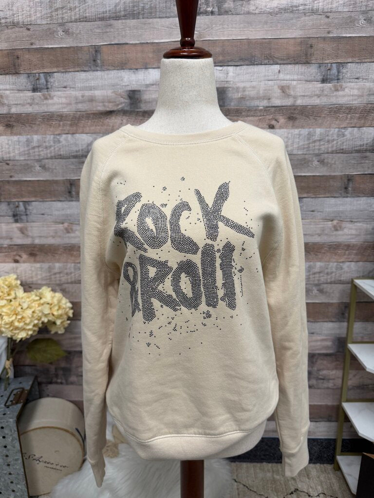 Zadig & Voltaire Cream Rock&Roll Sweatshirt