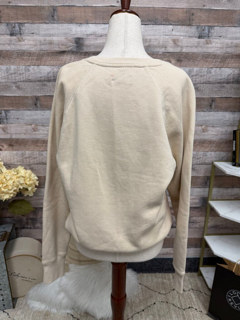 Zadig & Voltaire Cream Rock&Roll Sweatshirt