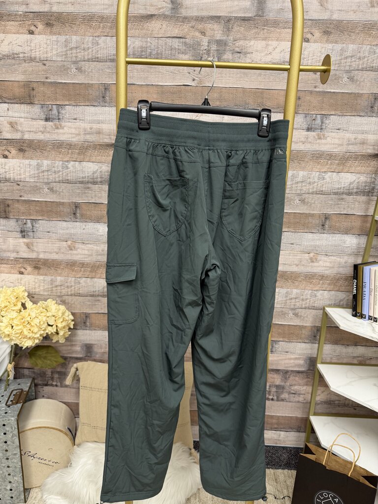 Eddie Bauer sage fleece-lined cinch ankle pant Eddie Bauer green L women PANTS
