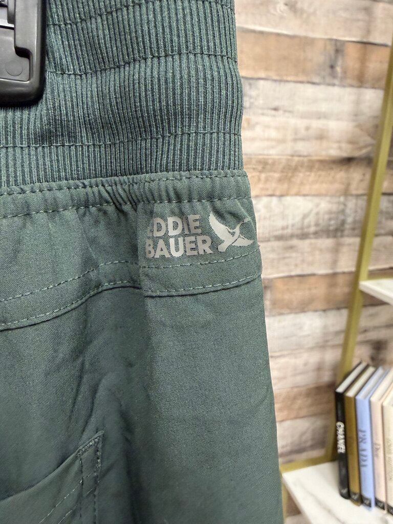 Eddie Bauer sage fleece-lined cinch ankle pant Eddie Bauer green L women PANTS