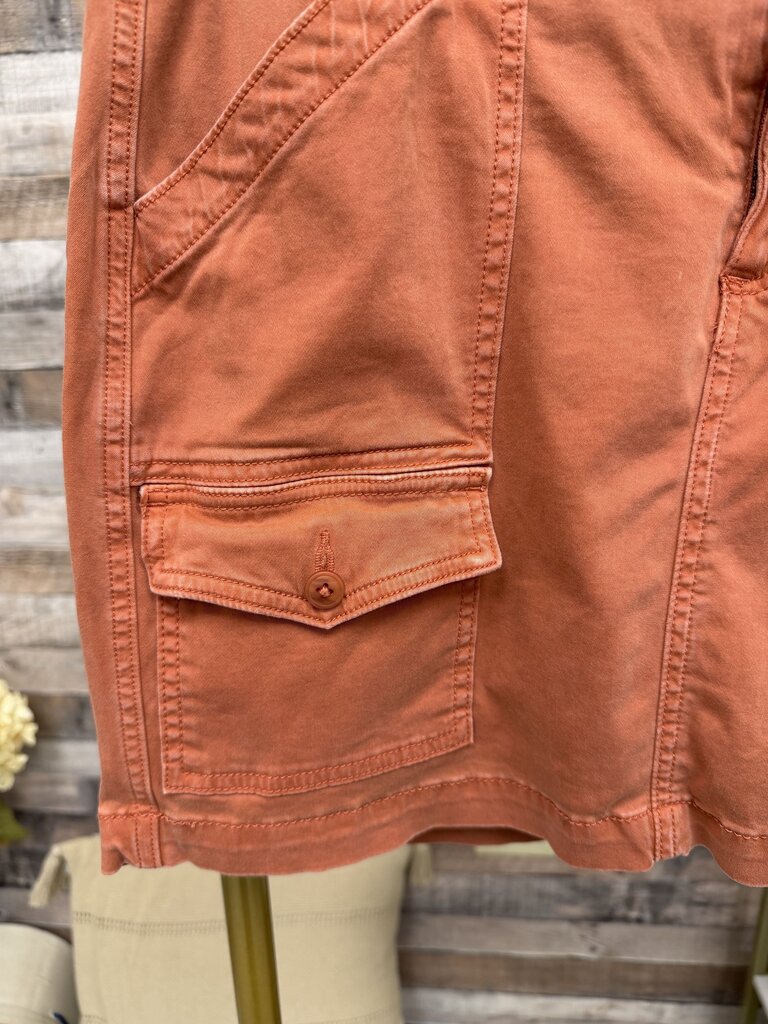 Liverpool Los Angeles salmon cargo mini skirt