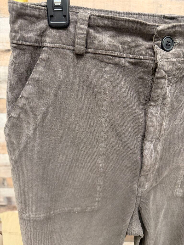 Prairie Underground taupe corduroy crop pants