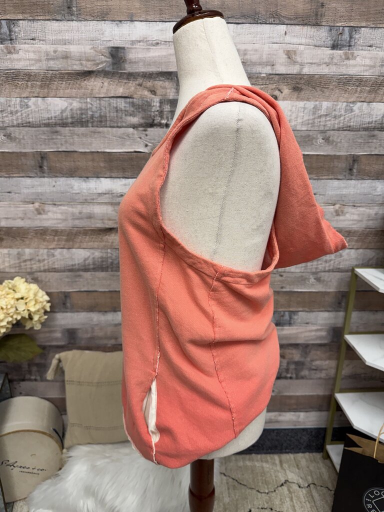 Dylan pink hooded tank top racerback Dylan By True Grit pink S women TOPS