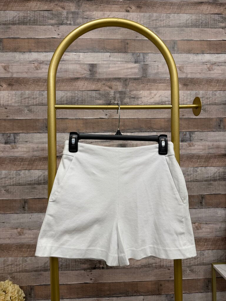 Tory Burch white high waist white shorts Tory Burch White Xs women SHORTS