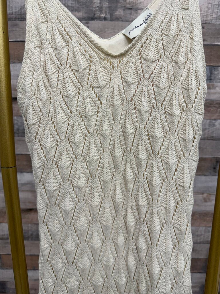 Freshman 1996 cream crochet maxi dress Freshman 1996 cream XS women DRESSES