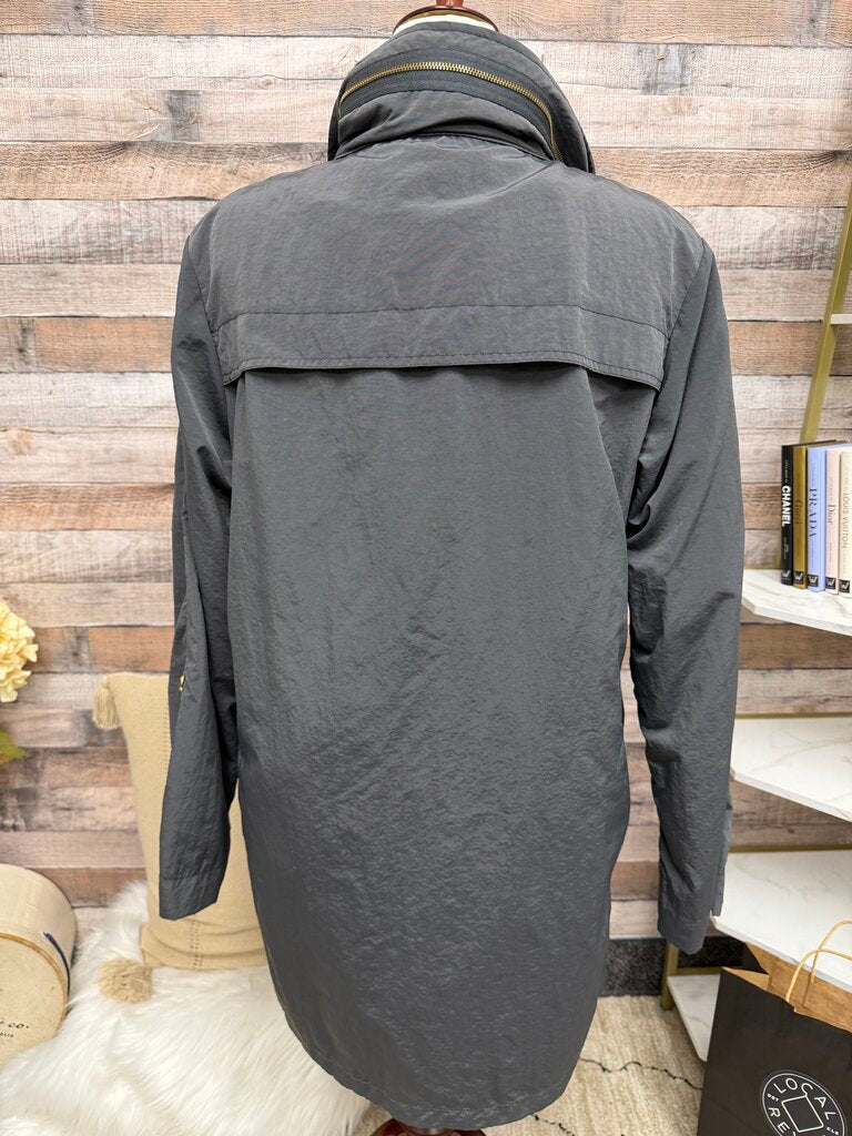 Venezia-Milano grey jacket w/ gold buttons