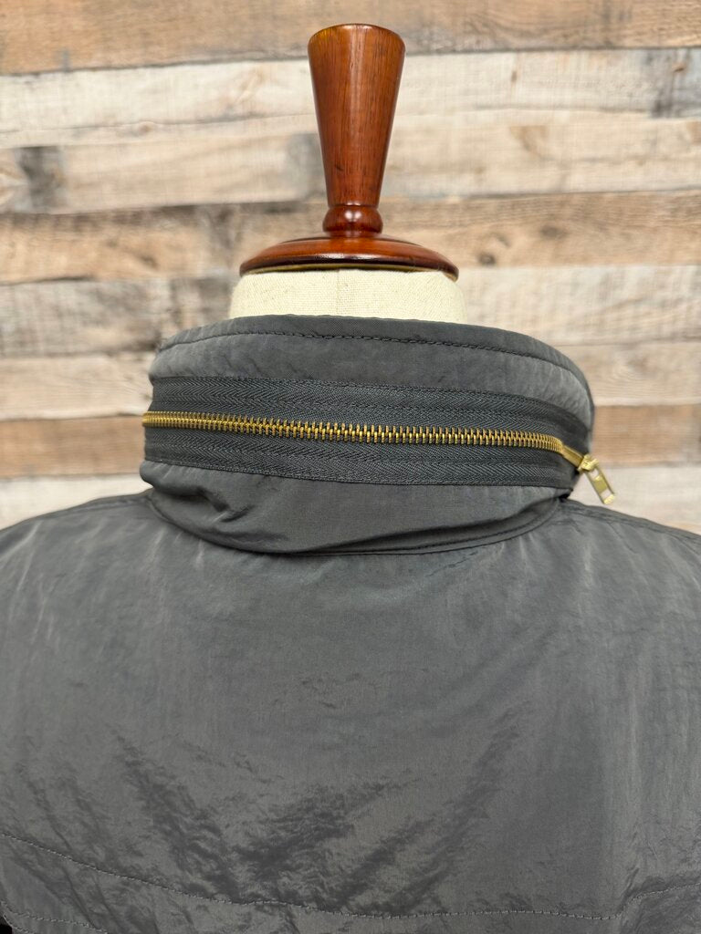 Venezia-Milano grey jacket w/ gold buttons