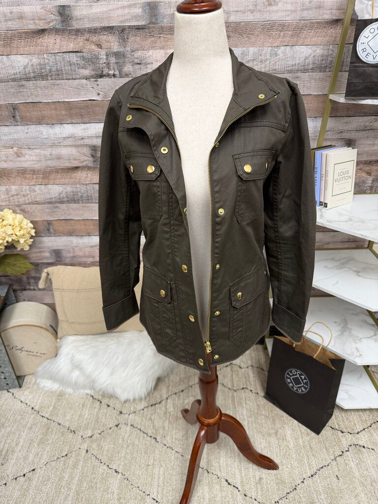J. Crew brown cargo jacket