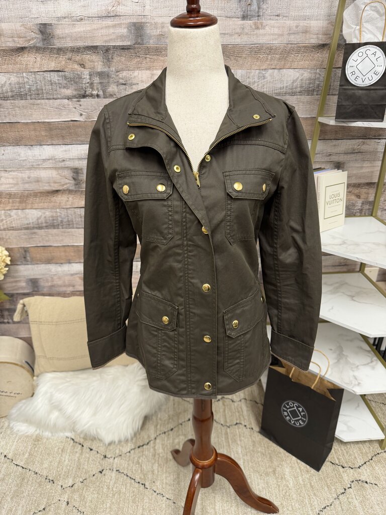 J. Crew brown cargo jacket
