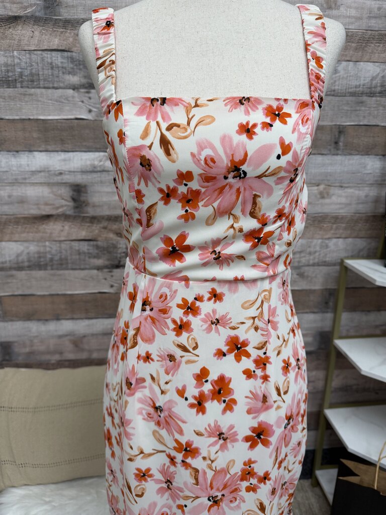 Petal & Pup NWT white floral maxi dress