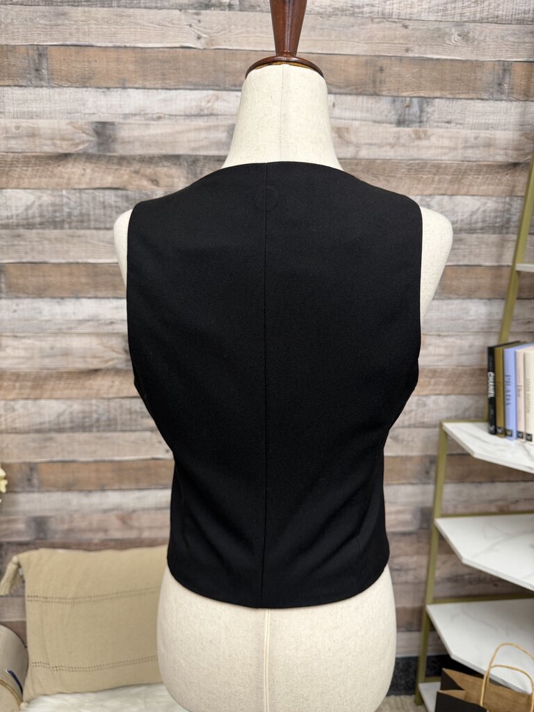 Stradivarius Black Vest NWT