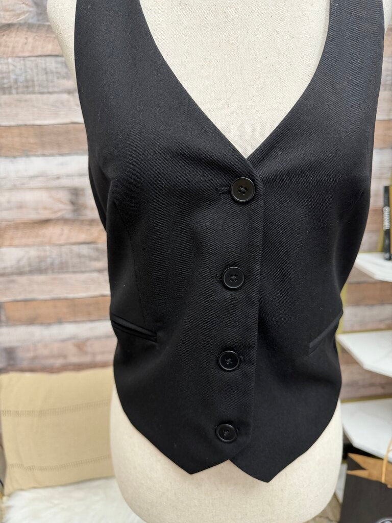 Stradivarius Black Vest NWT