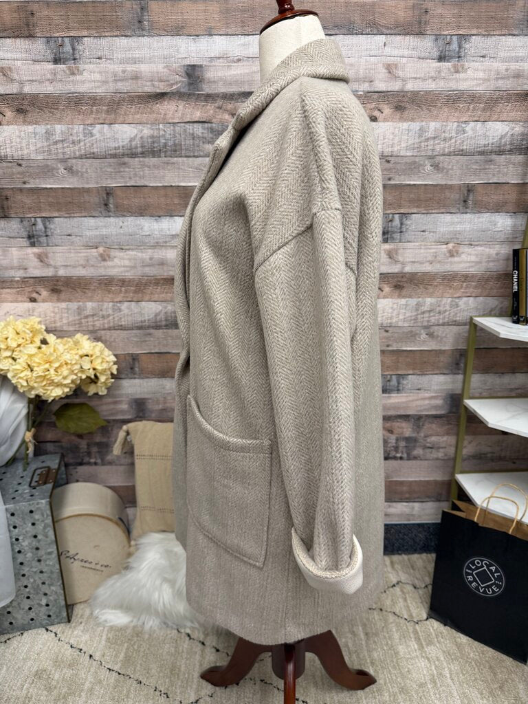 Tribal Jeans beige trench coat