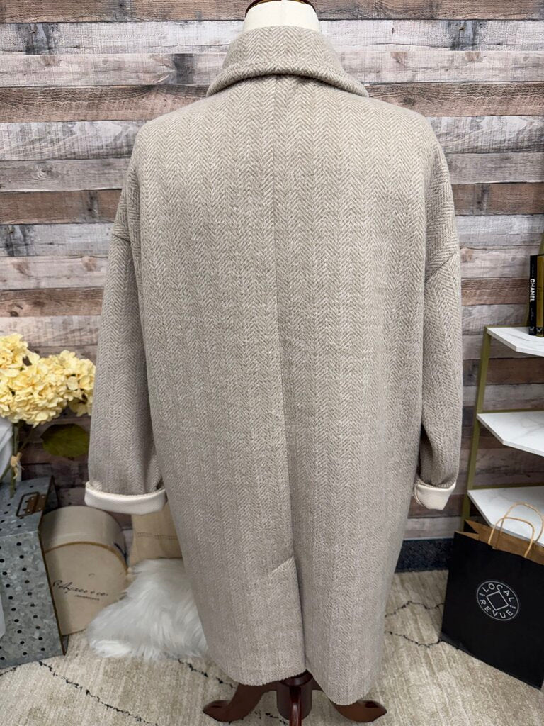 Tribal Jeans beige trench coat