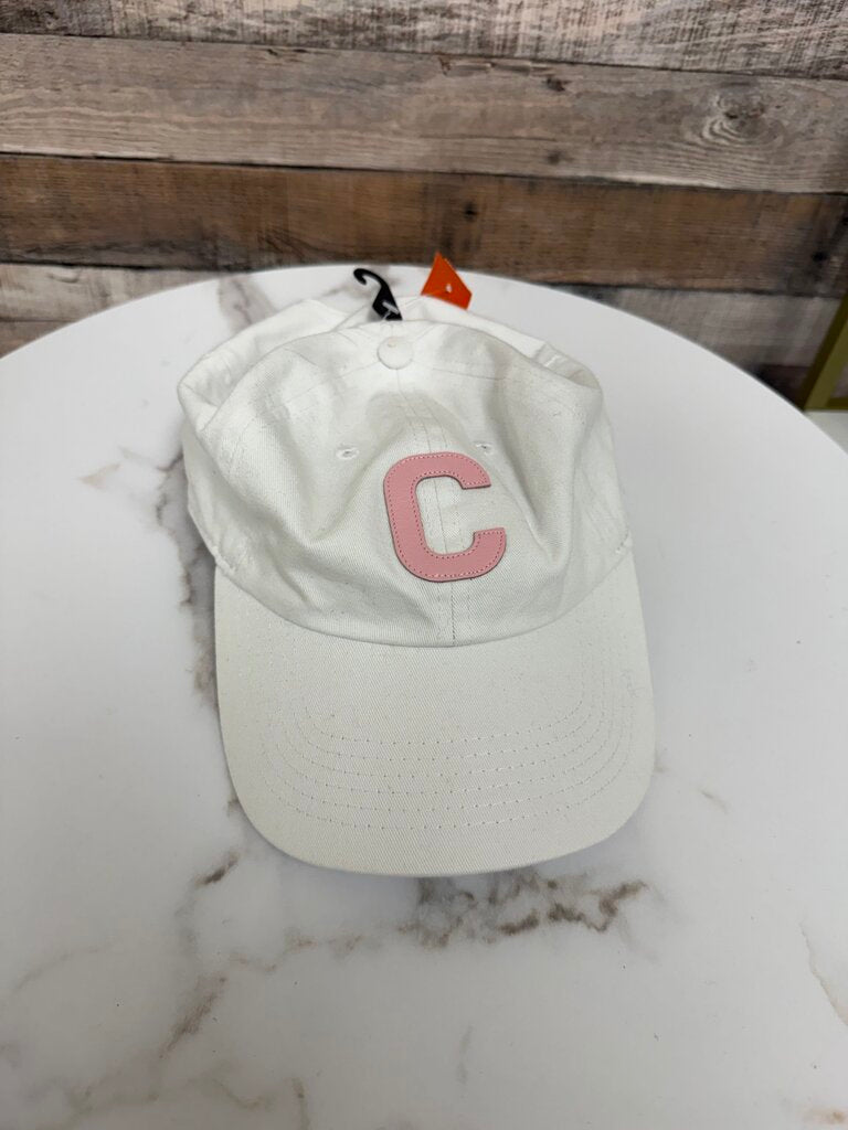 White NWT pink "C" baseball hat
