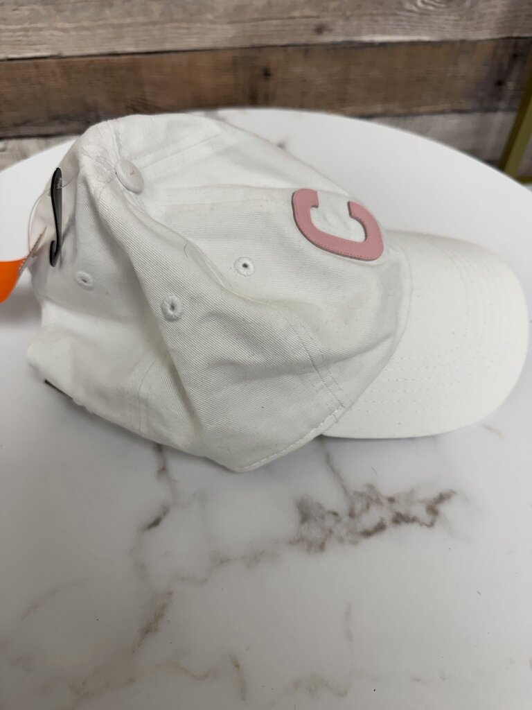 White NWT pink "C" baseball hat