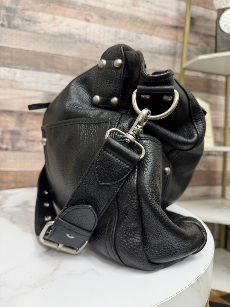 Steven by Steve Madden black leather shoulder bag Steven by Steve Madden black OS BAGS