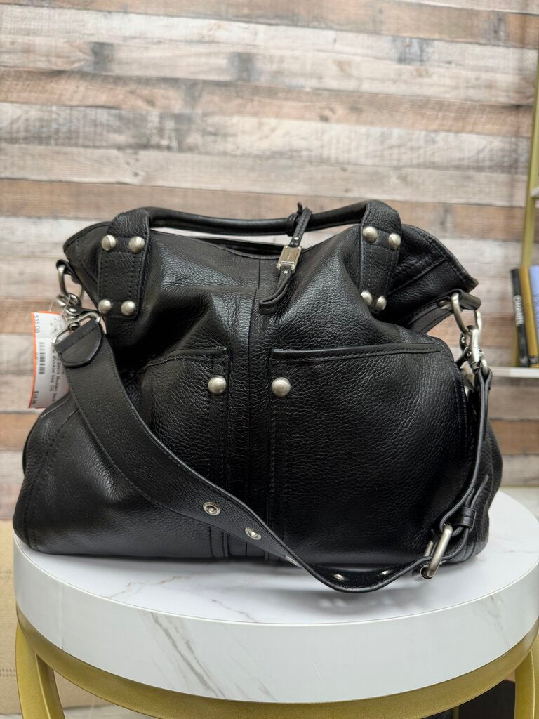 Steven by Steve Madden black leather shoulder bag Steven by Steve Madden black OS BAGS