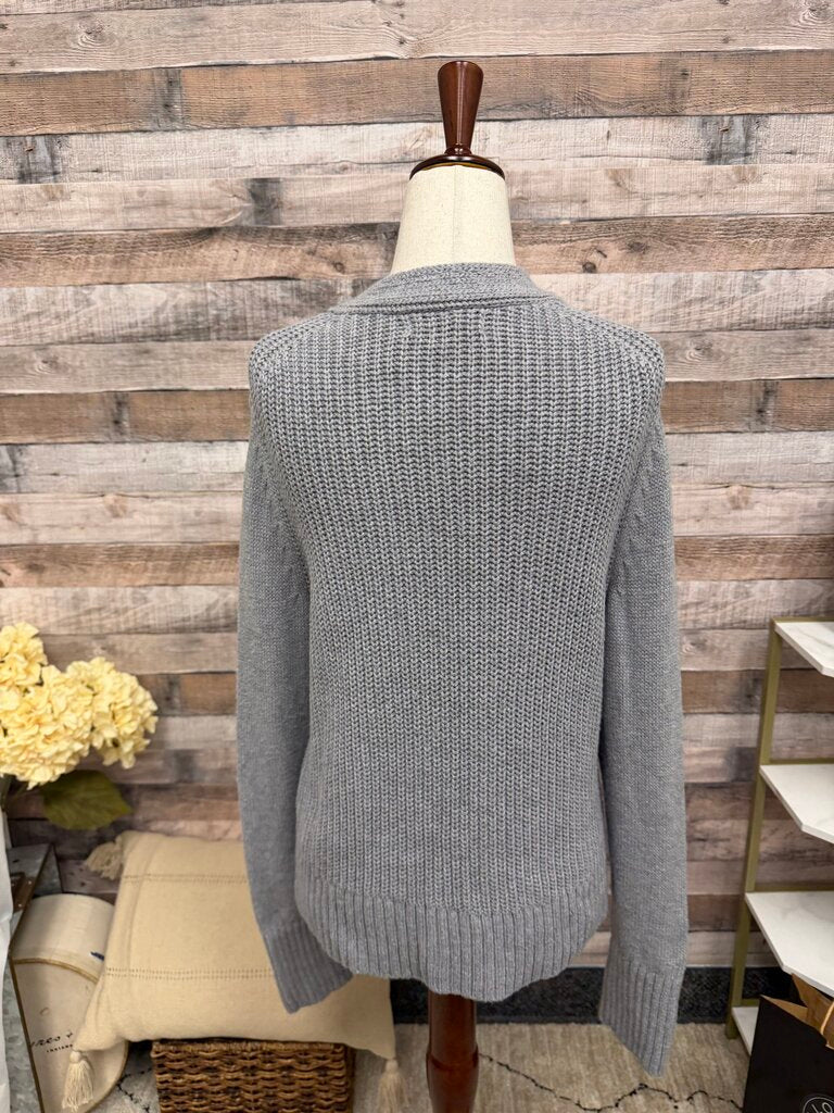 Banana Republic grey knit mock neck sweater Banana Republic Grey S women SWEATERS