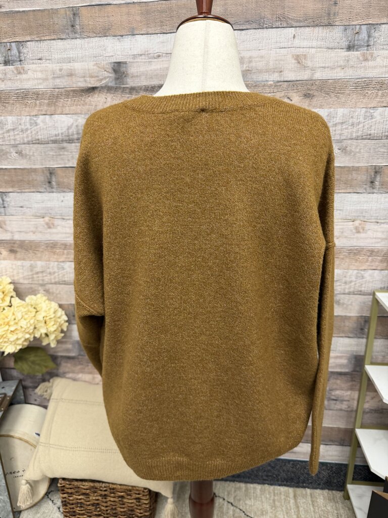 Vince Brown Oversized Pullover Sweater Vince Brown XL women SWEATERS