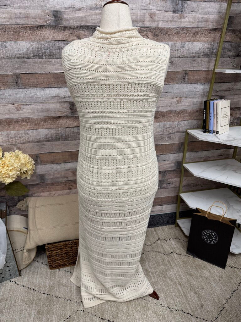 Haven Well Within NWT cream crochet maxi dress Haven Well Within Cream M women DRESSES