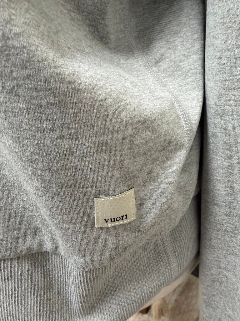 Vuori grey crewneck Vuori grey XL women TOPS