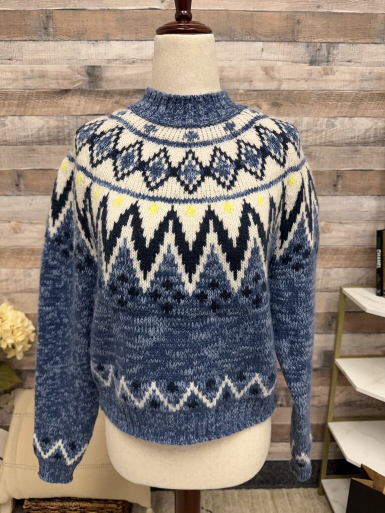 American Eagle Blue Snow Stopper Pullover Sweater NWT American Eagle Blue XXS women SWEATERS