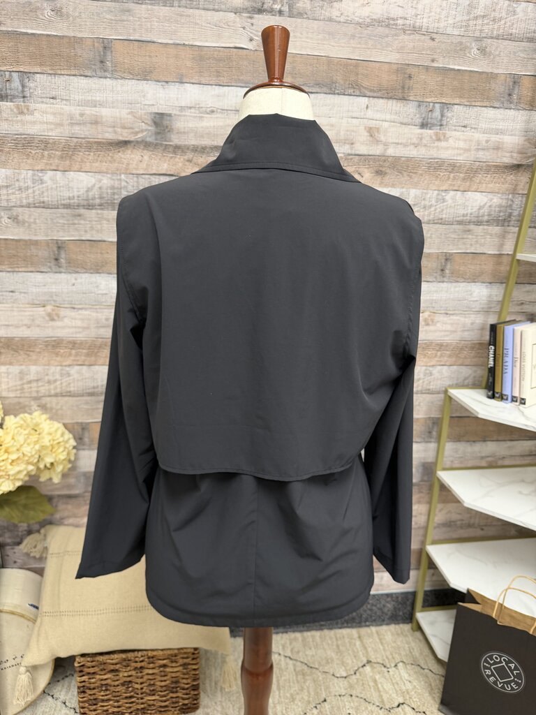Nic+Zoe Black Shirt Jacket Nic+Zoe Black Medium women JACKETS & COATS