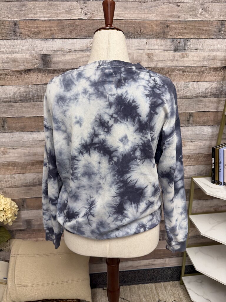 Eddie Bauer blue/white tie dye crewneck sweatshirt Eddie Bauer blue/white M women SWEATSHIRTS/HOODIES