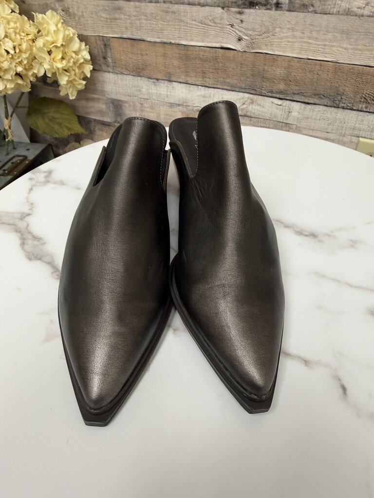Sbicca Pewter Leather Mules Sbicca Vintage Collection Pewter 8 women SHOES