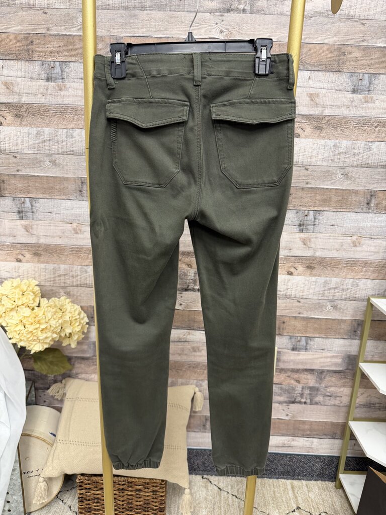 Paige Army Green Utility Jogger Style Pants Pagie Army Green 26 women PANTS